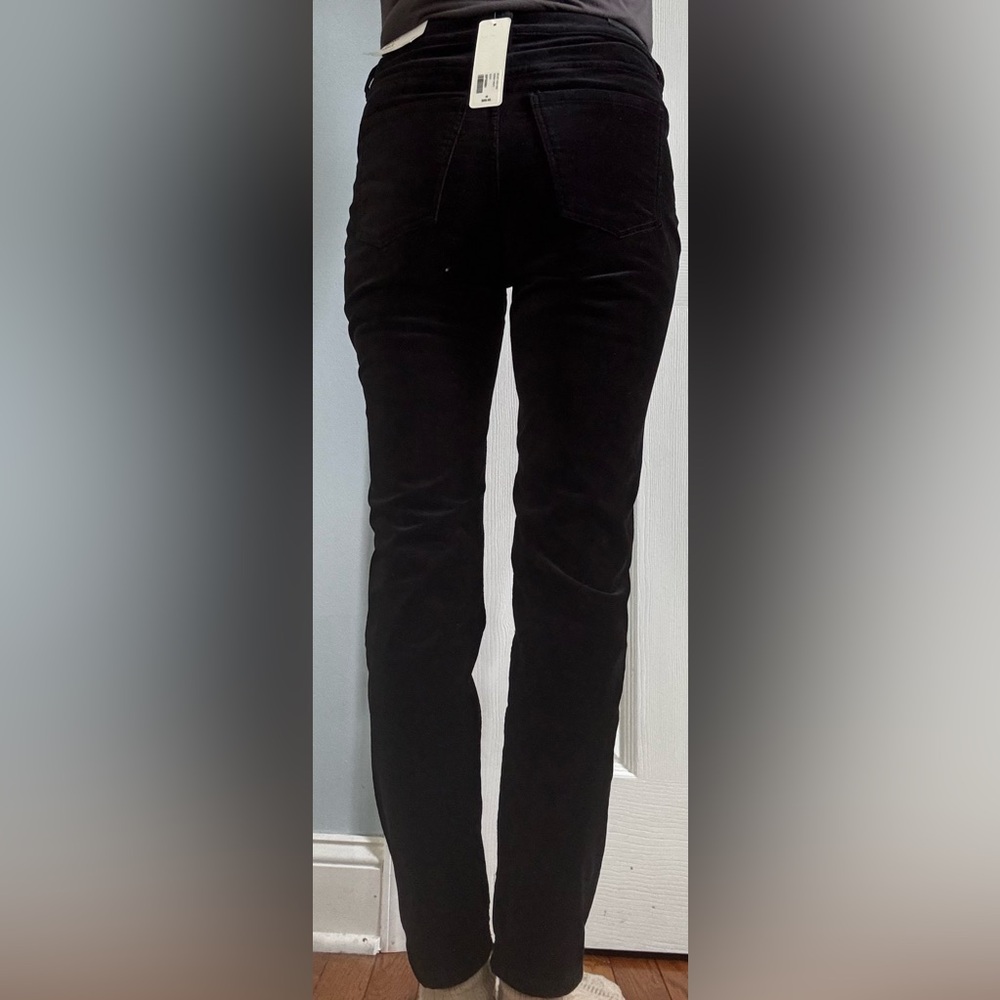 Soft Surroundings Velvet High Rise Skinny Pants - Black NWTs!